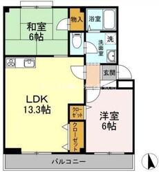 小野マンションの物件間取画像